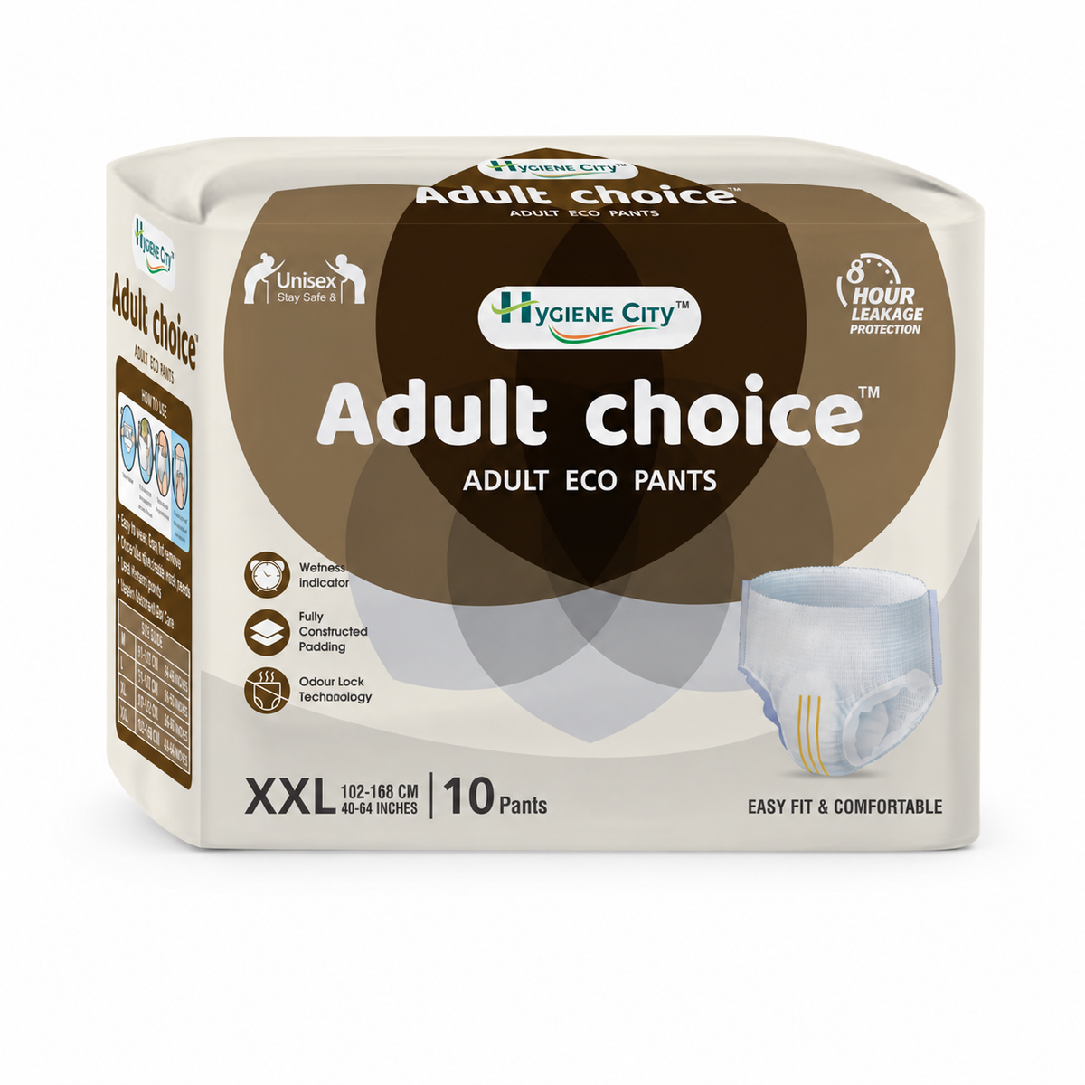 Hygiene City™ Adult Choice Unisex Adult Diaper Pants