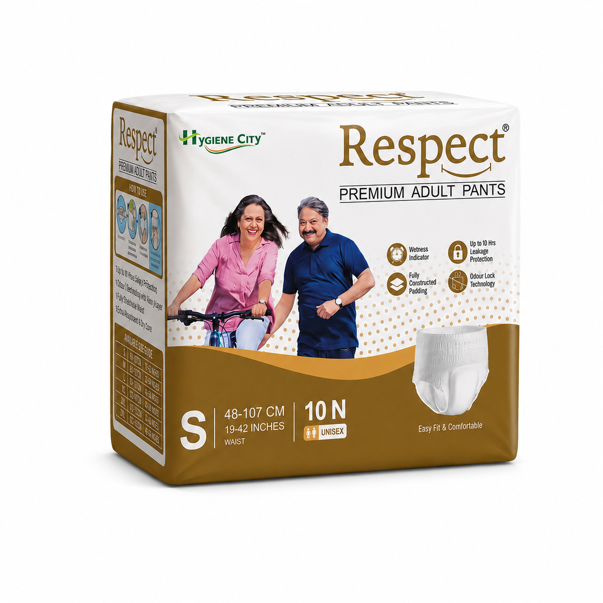 Hygiene City™ Respect Premium Adult Diaper Pants – Unisex