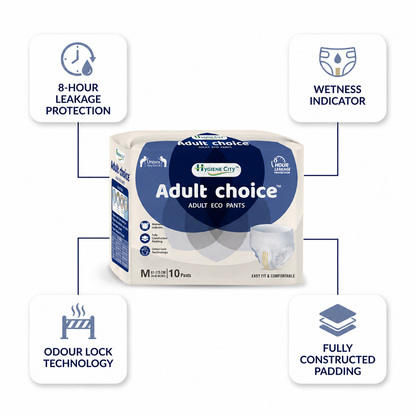 Hygiene City™ Adult Choice Unisex Adult Diaper Pants